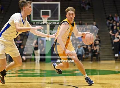 Thumbnail 2 in Delta vs. Fort Wayne Blackhawk Christian (IHSAA 4A New Castle Regional)  photogallery.
