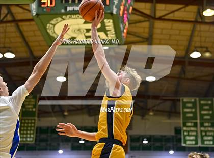 Thumbnail 2 in Delta vs. Fort Wayne Blackhawk Christian (IHSAA 4A New Castle Regional)  photogallery.