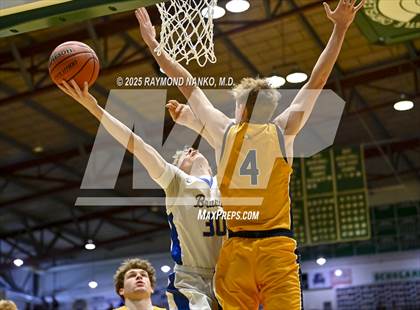Thumbnail 1 in Delta vs. Fort Wayne Blackhawk Christian (IHSAA 4A New Castle Regional)  photogallery.
