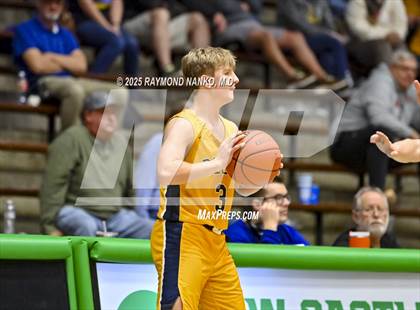 Thumbnail 1 in Delta vs. Fort Wayne Blackhawk Christian (IHSAA 4A New Castle Regional)  photogallery.