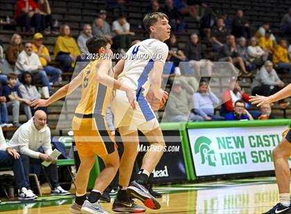 Thumbnail 2 in Delta vs. Fort Wayne Blackhawk Christian (IHSAA 4A New Castle Regional)  photogallery.