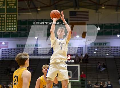 Thumbnail 3 in Delta vs. Fort Wayne Blackhawk Christian (IHSAA 4A New Castle Regional)  photogallery.