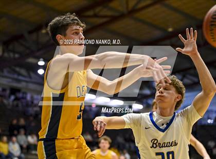 Thumbnail 3 in Delta vs. Fort Wayne Blackhawk Christian (IHSAA 4A New Castle Regional)  photogallery.