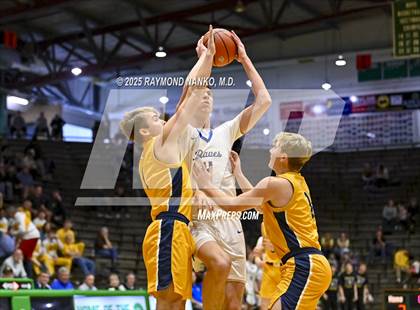 Thumbnail 2 in Delta vs. Fort Wayne Blackhawk Christian (IHSAA 4A New Castle Regional)  photogallery.