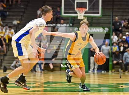 Thumbnail 3 in Delta vs. Fort Wayne Blackhawk Christian (IHSAA 4A New Castle Regional)  photogallery.