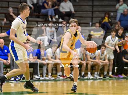 Thumbnail 3 in Delta vs. Fort Wayne Blackhawk Christian (IHSAA 4A New Castle Regional)  photogallery.