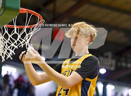 Thumbnail 1 in Delta vs. Fort Wayne Blackhawk Christian (IHSAA 4A New Castle Regional)  photogallery.