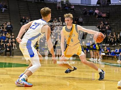Thumbnail 3 in Delta vs. Fort Wayne Blackhawk Christian (IHSAA 4A New Castle Regional)  photogallery.
