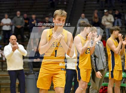 Thumbnail 1 in Delta vs. Fort Wayne Blackhawk Christian (IHSAA 4A New Castle Regional)  photogallery.