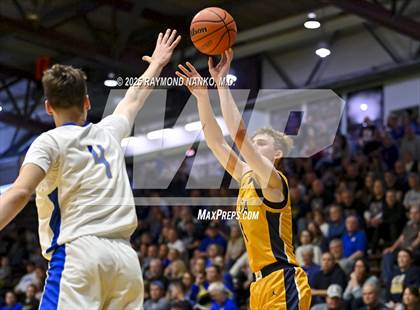 Thumbnail 2 in Delta vs. Fort Wayne Blackhawk Christian (IHSAA 4A New Castle Regional)  photogallery.