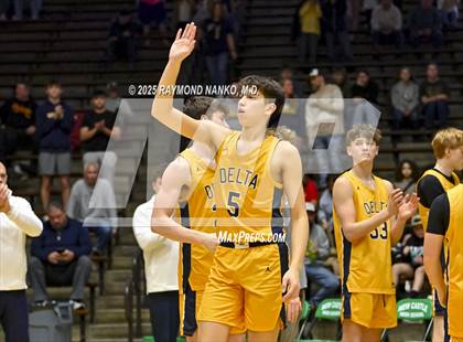 Thumbnail 2 in Delta vs. Fort Wayne Blackhawk Christian (IHSAA 4A New Castle Regional)  photogallery.