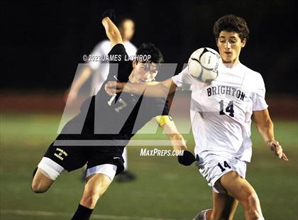 Thumbnail 1 in Brighton @ McQuaid Jesuit (NYSPHSAA Section 5 Class A Final) photogallery.