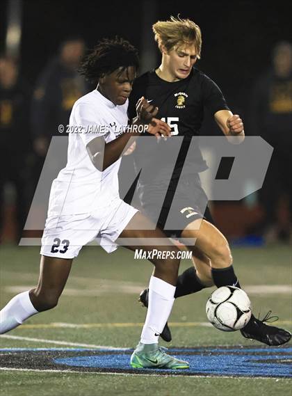 Thumbnail 3 in Brighton @ McQuaid Jesuit (NYSPHSAA Section 5 Class A Final) photogallery.