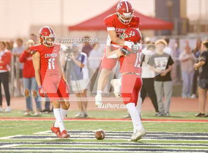 Thumbnail 1 in Crimson Cliffs vs. Desert Hills (UHSAA 4A Quarterfinal Playoff) photogallery.