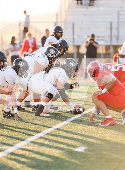 Thumbnail 1 in Crimson Cliffs vs. Desert Hills (UHSAA 4A Quarterfinal Playoff) photogallery.