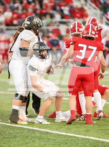Thumbnail 3 in Crimson Cliffs vs. Desert Hills (UHSAA 4A Quarterfinal Playoff) photogallery.