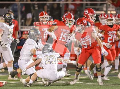 Thumbnail 3 in Crimson Cliffs vs. Desert Hills (UHSAA 4A Quarterfinal Playoff) photogallery.