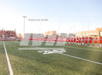 Thumbnail 1 in Crimson Cliffs vs. Desert Hills (UHSAA 4A Quarterfinal Playoff) photogallery.