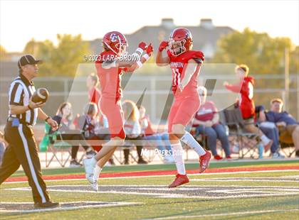 Thumbnail 3 in Crimson Cliffs vs. Desert Hills (UHSAA 4A Quarterfinal Playoff) photogallery.