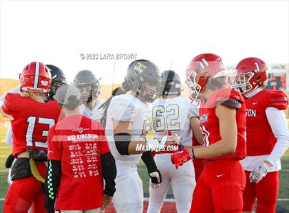 Thumbnail 2 in Crimson Cliffs vs. Desert Hills (UHSAA 4A Quarterfinal Playoff) photogallery.