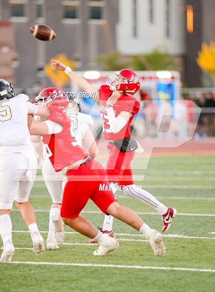 Thumbnail 2 in Crimson Cliffs vs. Desert Hills (UHSAA 4A Quarterfinal Playoff) photogallery.