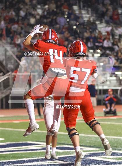 Thumbnail 3 in Crimson Cliffs vs. Desert Hills (UHSAA 4A Quarterfinal Playoff) photogallery.