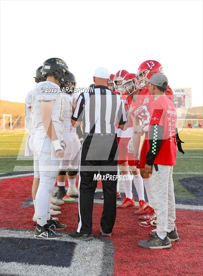 Thumbnail 2 in Crimson Cliffs vs. Desert Hills (UHSAA 4A Quarterfinal Playoff) photogallery.