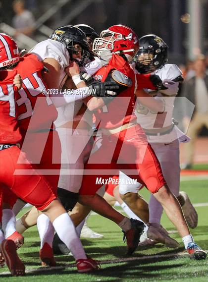Thumbnail 2 in Crimson Cliffs vs. Desert Hills (UHSAA 4A Quarterfinal Playoff) photogallery.