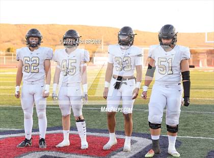 Thumbnail 3 in Crimson Cliffs vs. Desert Hills (UHSAA 4A Quarterfinal Playoff) photogallery.