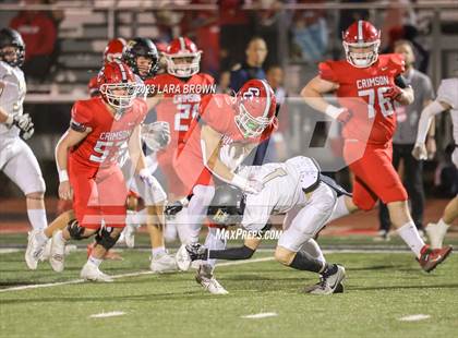 Thumbnail 2 in Crimson Cliffs vs. Desert Hills (UHSAA 4A Quarterfinal Playoff) photogallery.