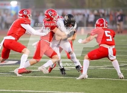 Thumbnail 2 in Crimson Cliffs vs. Desert Hills (UHSAA 4A Quarterfinal Playoff) photogallery.