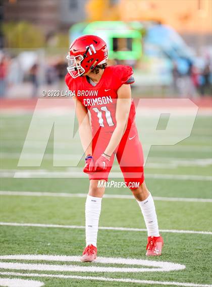 Thumbnail 3 in Crimson Cliffs vs. Desert Hills (UHSAA 4A Quarterfinal Playoff) photogallery.