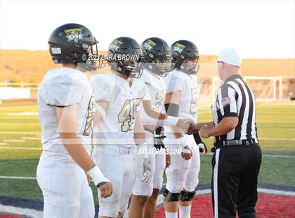 Thumbnail 3 in Crimson Cliffs vs. Desert Hills (UHSAA 4A Quarterfinal Playoff) photogallery.