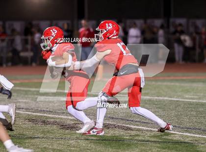 Thumbnail 3 in Crimson Cliffs vs. Desert Hills (UHSAA 4A Quarterfinal Playoff) photogallery.