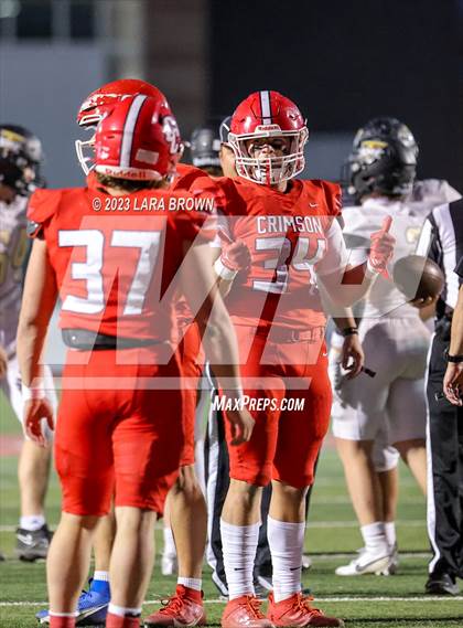 Thumbnail 3 in Crimson Cliffs vs. Desert Hills (UHSAA 4A Quarterfinal Playoff) photogallery.