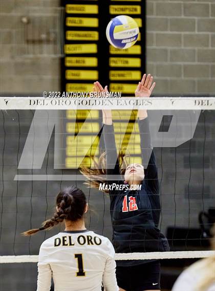 Thumbnail 1 in Carondelet @ Del Oro (CIF NorCal D2 Playoff) photogallery.