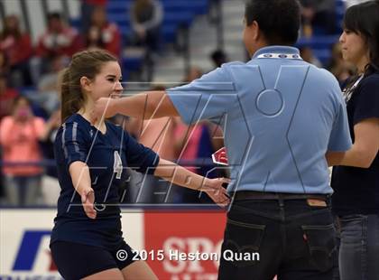 Thumbnail 2 in Upland Christian Academy vs. Santa Clarita Christian (CIF-SS D5AA Final) photogallery.