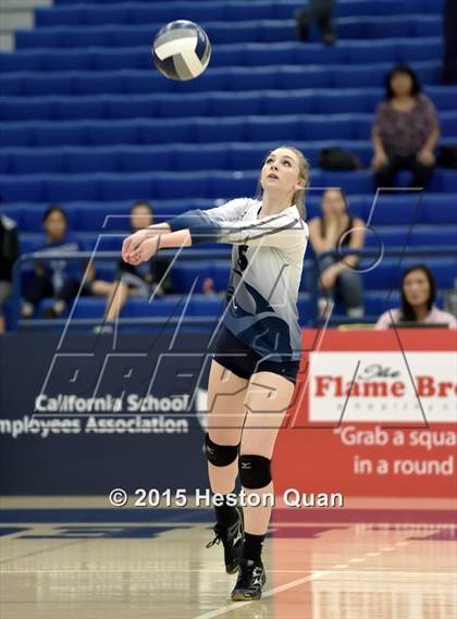 Thumbnail 1 in Upland Christian Academy vs. Santa Clarita Christian (CIF-SS D5AA Final) photogallery.