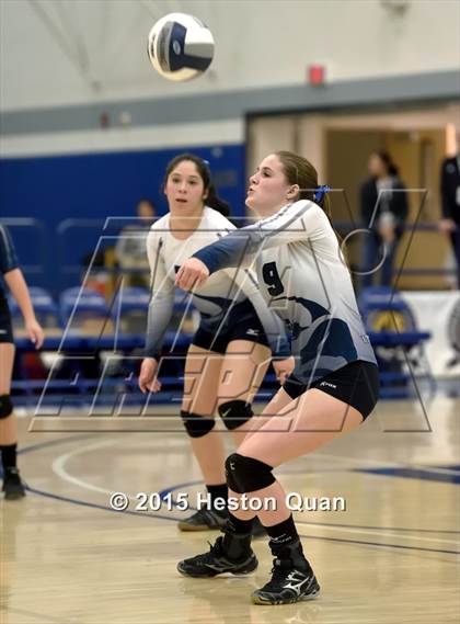 Thumbnail 1 in Upland Christian Academy vs. Santa Clarita Christian (CIF-SS D5AA Final) photogallery.