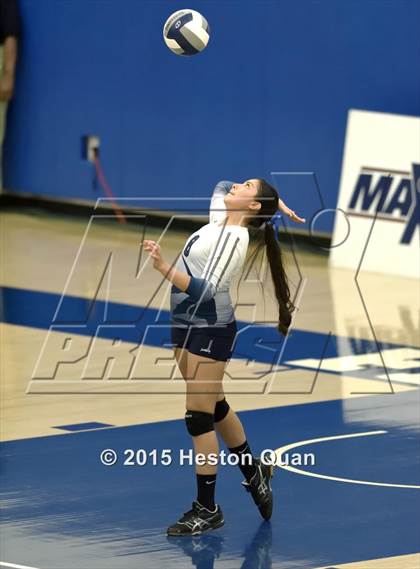 Thumbnail 1 in Upland Christian Academy vs. Santa Clarita Christian (CIF-SS D5AA Final) photogallery.