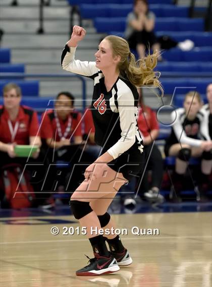 Thumbnail 3 in Upland Christian Academy vs. Santa Clarita Christian (CIF-SS D5AA Final) photogallery.
