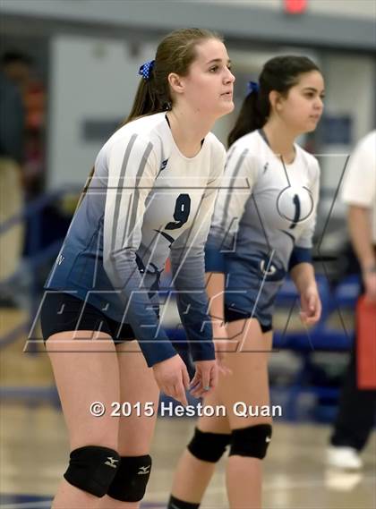 Thumbnail 2 in Upland Christian Academy vs. Santa Clarita Christian (CIF-SS D5AA Final) photogallery.