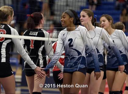 Thumbnail 2 in Upland Christian Academy vs. Santa Clarita Christian (CIF-SS D5AA Final) photogallery.