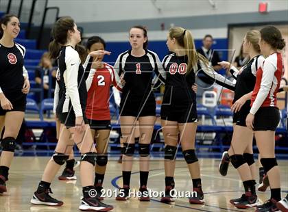Thumbnail 3 in Upland Christian Academy vs. Santa Clarita Christian (CIF-SS D5AA Final) photogallery.