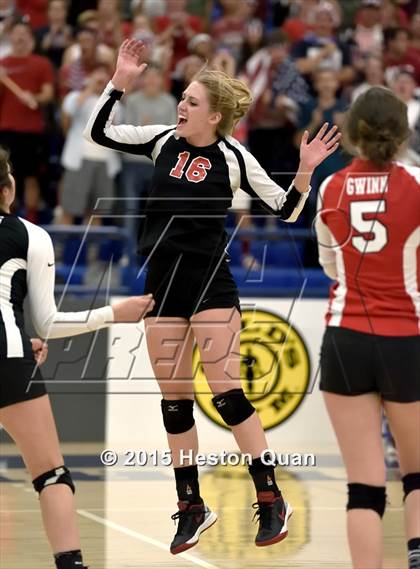 Thumbnail 3 in Upland Christian Academy vs. Santa Clarita Christian (CIF-SS D5AA Final) photogallery.