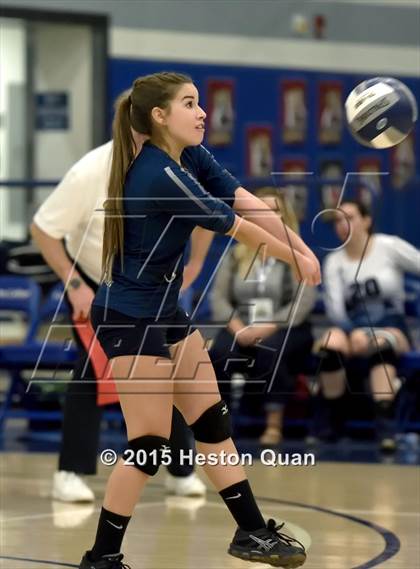 Thumbnail 2 in Upland Christian Academy vs. Santa Clarita Christian (CIF-SS D5AA Final) photogallery.