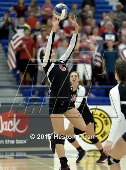 Thumbnail 1 in Upland Christian Academy vs. Santa Clarita Christian (CIF-SS D5AA Final) photogallery.