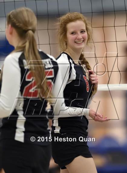 Thumbnail 2 in Upland Christian Academy vs. Santa Clarita Christian (CIF-SS D5AA Final) photogallery.
