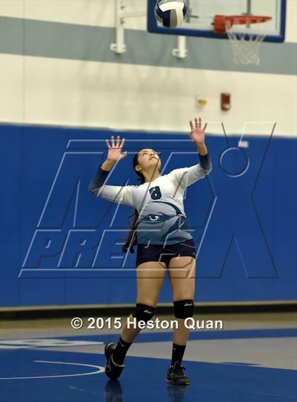 Thumbnail 2 in Upland Christian Academy vs. Santa Clarita Christian (CIF-SS D5AA Final) photogallery.