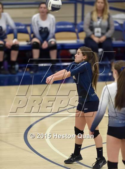 Thumbnail 3 in Upland Christian Academy vs. Santa Clarita Christian (CIF-SS D5AA Final) photogallery.